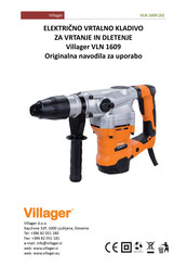Villager VLN 1609 Original Instruction Manual