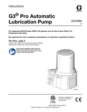 Graco G3-G-24PR-2L0007-00C00000 Instructions Manual
