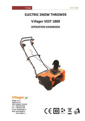 Villager VEST 1800 Operation Handbook