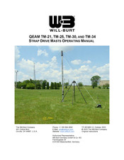Will Burt QEAM TM-21 Operating Manual