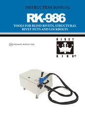 Rivet King RK-986 Instruction Manual