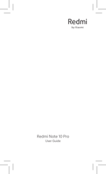 Xiaomi Redmi Note 10 Pro User Manual