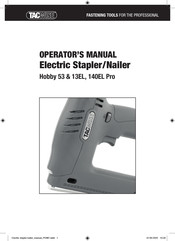 tacwise 140EL Pro Operator's Manual