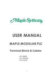 Maple Systems ACC-SCB15M User Manual