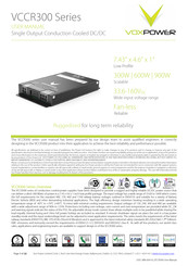 VoxPower VCCR300 Series User Manual