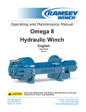 Ramsey Winch Omega 8 Operating And Maintenance Manual