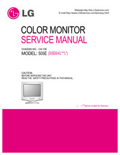 LG 505E Series Service Manual