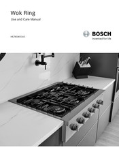 Bosch HEZ9GW23UC Use And Care Manual