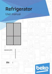 Beko GN1416523PX User Manual