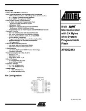 Atmel AT90S2313-4PC Manual