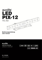 EuroLite LED PIX-12 User Manual