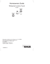 Kohler K-13132 Homeowner's Manual