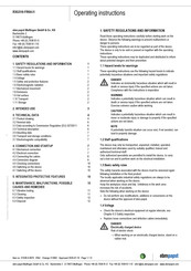 ebm-papst R3G310-FR04-I1 Operating Instructions Manual