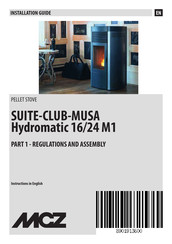 MCZ MUSA Hydromatic 16 M1 Installation Manual