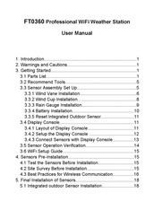 Sainlogic FT0360 User Manual