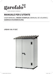 garofalo URBAN 100.1P DEC User Manual