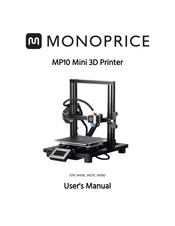 Monoprice MP10 User Manual