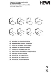 Hewi 802.51.13360 SD Installation And Operating Instructions Manual
