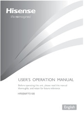 Hisense HR6BMFF519B Operation Manual