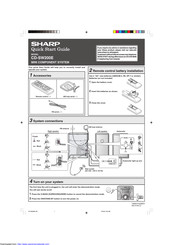Sharp CD-SW200E Quick Start Manual