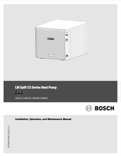 Bosch LM024-1CS Installation, Operation And Maintenance Manual