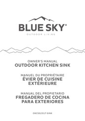 BLUE SKY OKCSS2317-SINK Owner's Manual