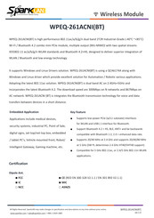 Sparklan WPEQ-261ACNIBT User Manual