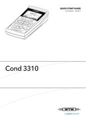 Xylem WTW Cond 3310 Quick Start Manual