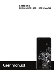 Samsung Galaxy S20 Ultra 5G User Manual