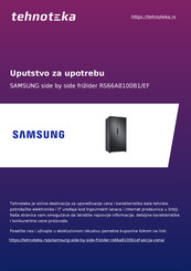 Samsung RS66A Series User Manual