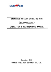 SUNWARD 802B0000000A Operation & Maintenance Manual