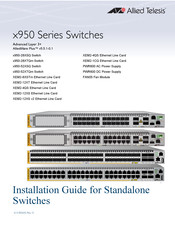 Allied Telesis x950-52XTQm Installation Manual