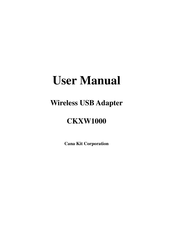 Cana Kit CKXW1000 User Manual