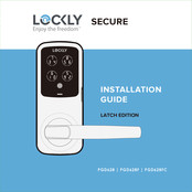 Lockly PGD628FC Installation Manual