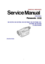 Panasonic NV-VZ17EM Service Manual