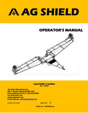 AG SHIELD 12-46-3 Operator's Manual