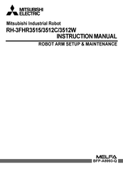 Mitsubishi Electric MELFA RH-3FHR3515 Instruction Manual