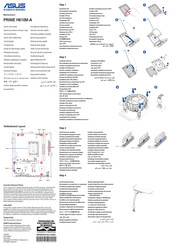 Asus PRIME H610M-A WIFI D4 Quick Start Manual
