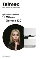 FALMEC Milano Genova 120 Installation Manual