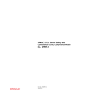 Oracle SPARC S7-2L Safety And Compliance Manual