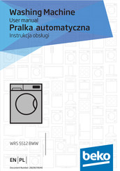 Beko WRS 5512 BWW User Manual