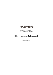 Vacron VDH-NK900 Hardware Manual