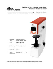 Pace Technologies OMEGA SRT-15/150 Instruction Manual