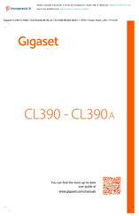 Gigaset CL390A Duo Manual