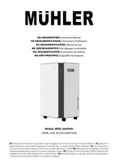 MUHLER MHD-2045DHI Instruction Manual