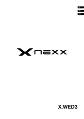 Nexx X.WED3 Manual