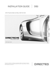 Directed Directechs DB3 Installation Manual