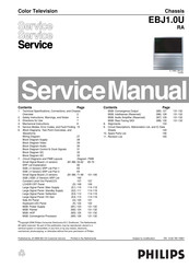 Philips Magnavox 51MP6200D/37 Service Manual