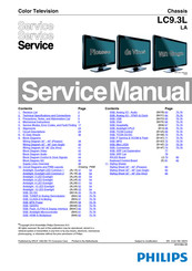 Philips van Gogh 46PFL5605D/78 Service Manual