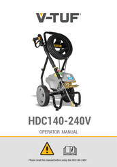V-TUF HDC140-240V Operator's Manual